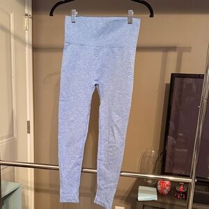 Light Blue High-Waisted Leggings